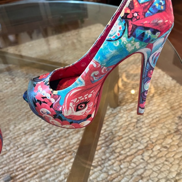 TAYLOR SAYS Mermaid heels *rare* - Picture 3 of 6